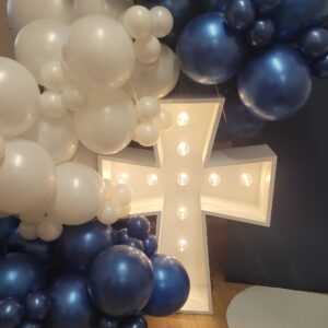 Light Up Cross - Christening Baptism - Church Event